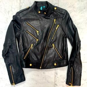 100% leather jacket
